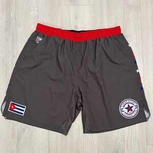 🔥BUNDLESALE Mens XL Zimagear Cuba Cuban Starz Lacrosse Club Athletic Shorts NWOT